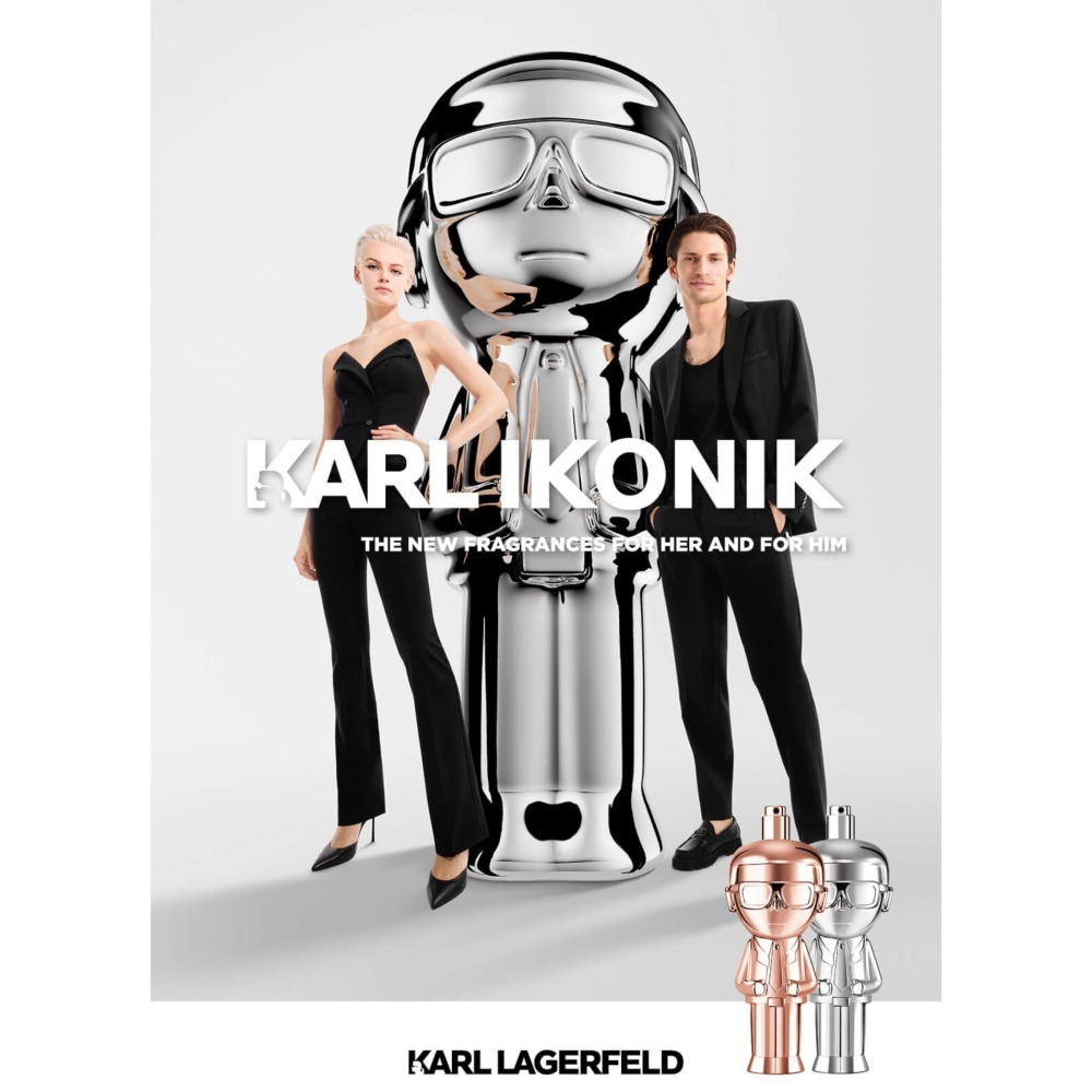 【超激敗】KARL LAGERFELD 時尚大帝 男性淡香精 60ML 100ML 極光銀 卡爾 老佛爺-細節圖4
