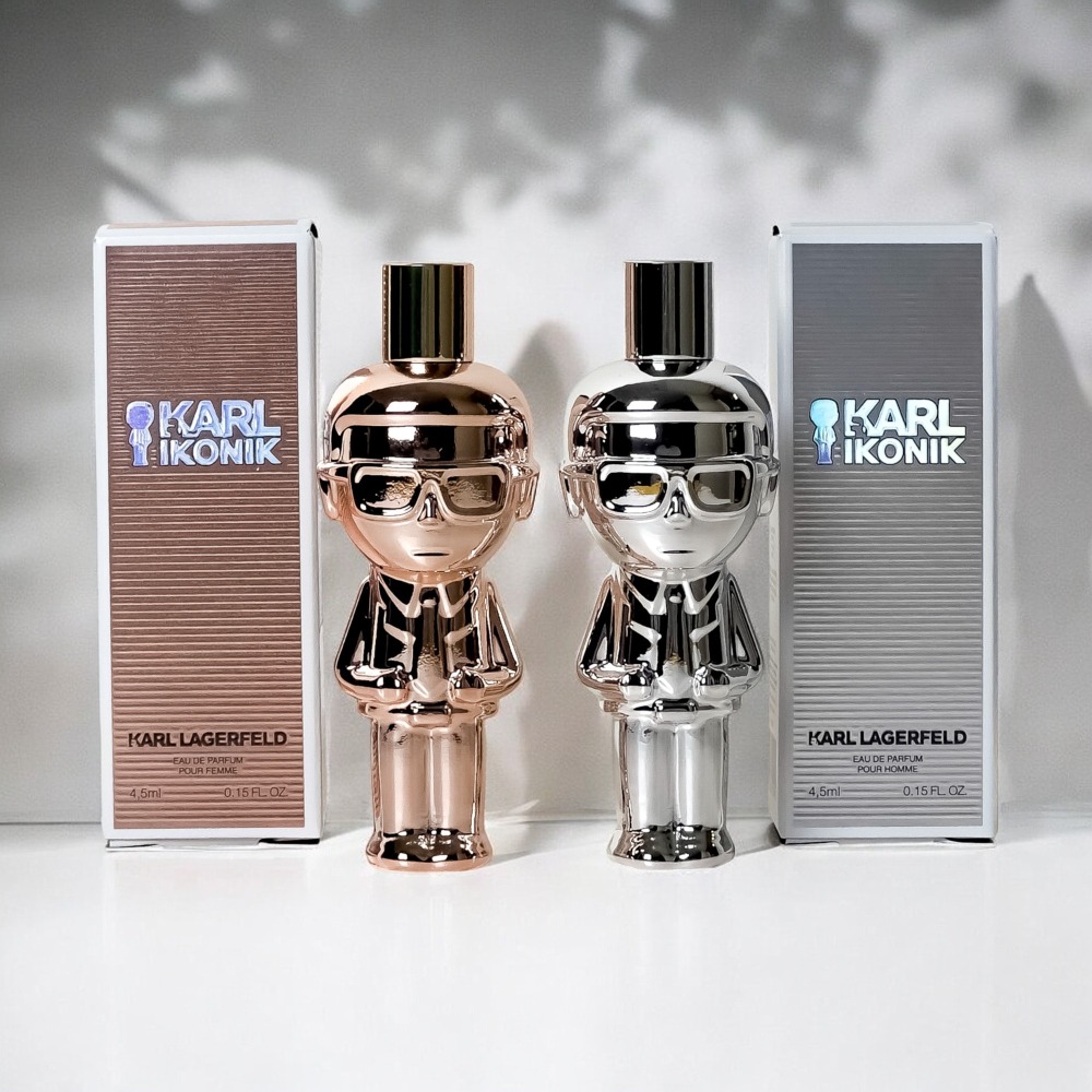 【超激敗】KARL LAGERFELD 時尚大帝 男性淡香精 4.5ML 小香 極光銀 卡爾 老佛爺-細節圖2