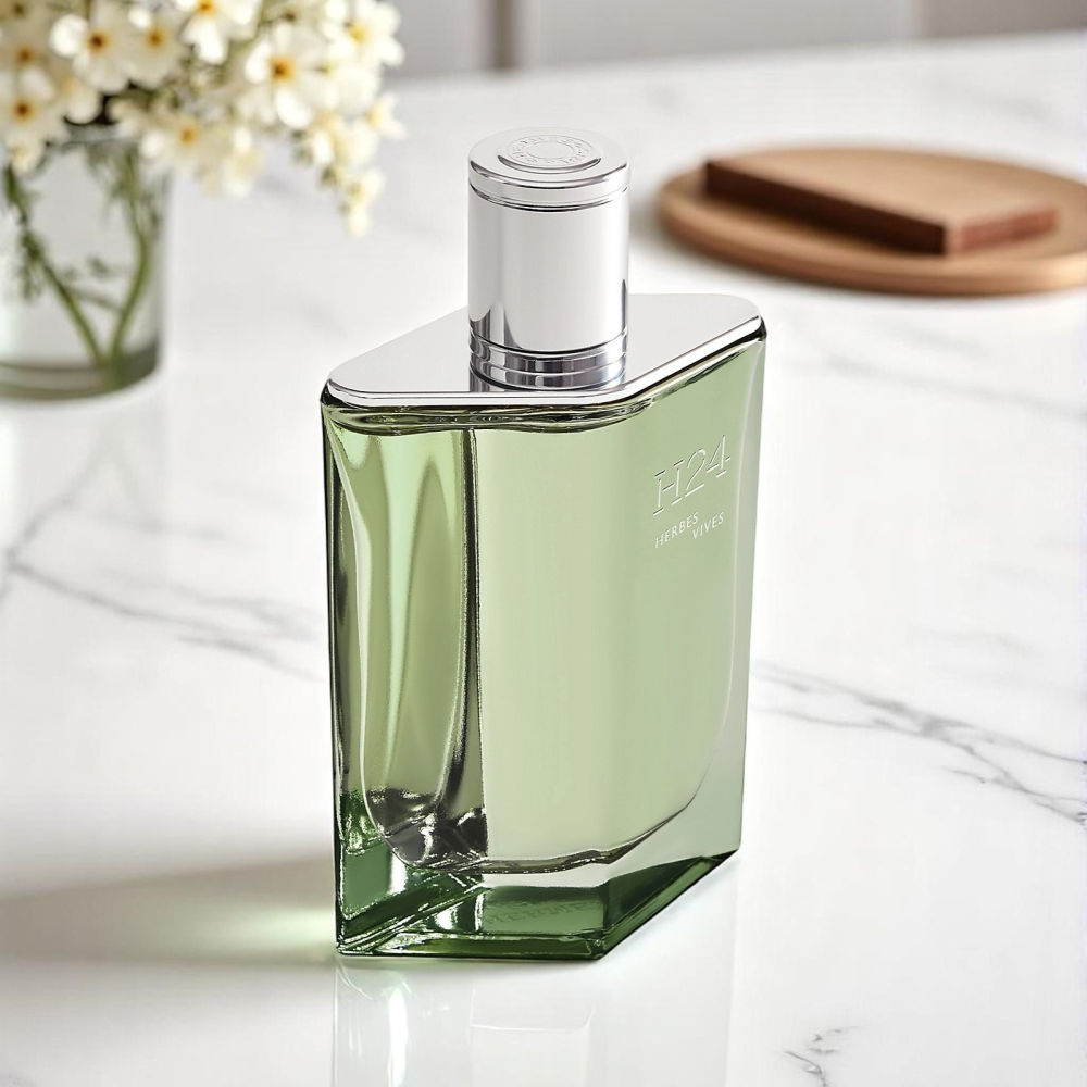 【超激敗】HERMES 愛馬仕 H24 綠動 男性淡香精 禮盒 100ML+ 15ML Herbes Vives-細節圖4