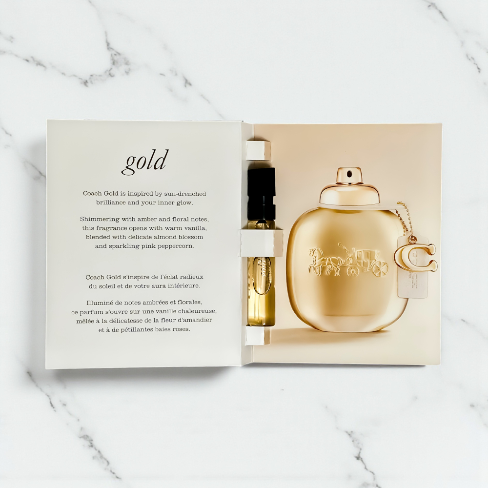 【超激敗】Coach Gold 時尚閃耀 香精 2ML 試管 噴式 針管-細節圖3