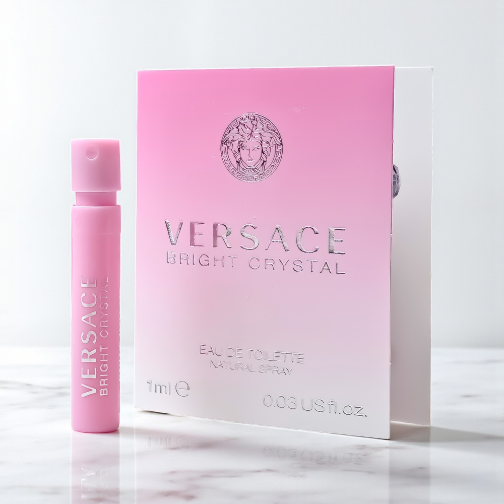 【超激敗】Versace 凡賽斯 香戀水晶 女性淡香水 1ML 試管 噴式 針管 Bright Crystal-細節圖3