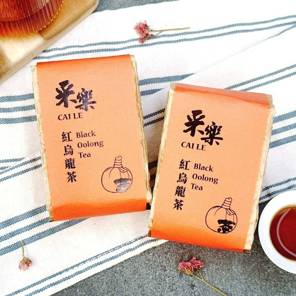 【采樂茶業】紅烏龍茶 Red Oolong Tea - 散茶150g 茶包3g-細節圖2