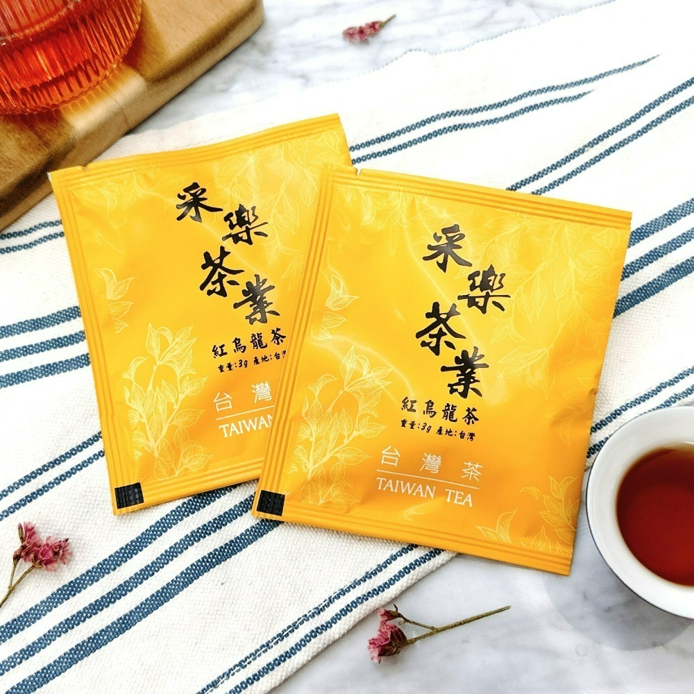 【采樂茶業】紅烏龍茶 Red Oolong Tea - 散茶150g 茶包3g-細節圖3