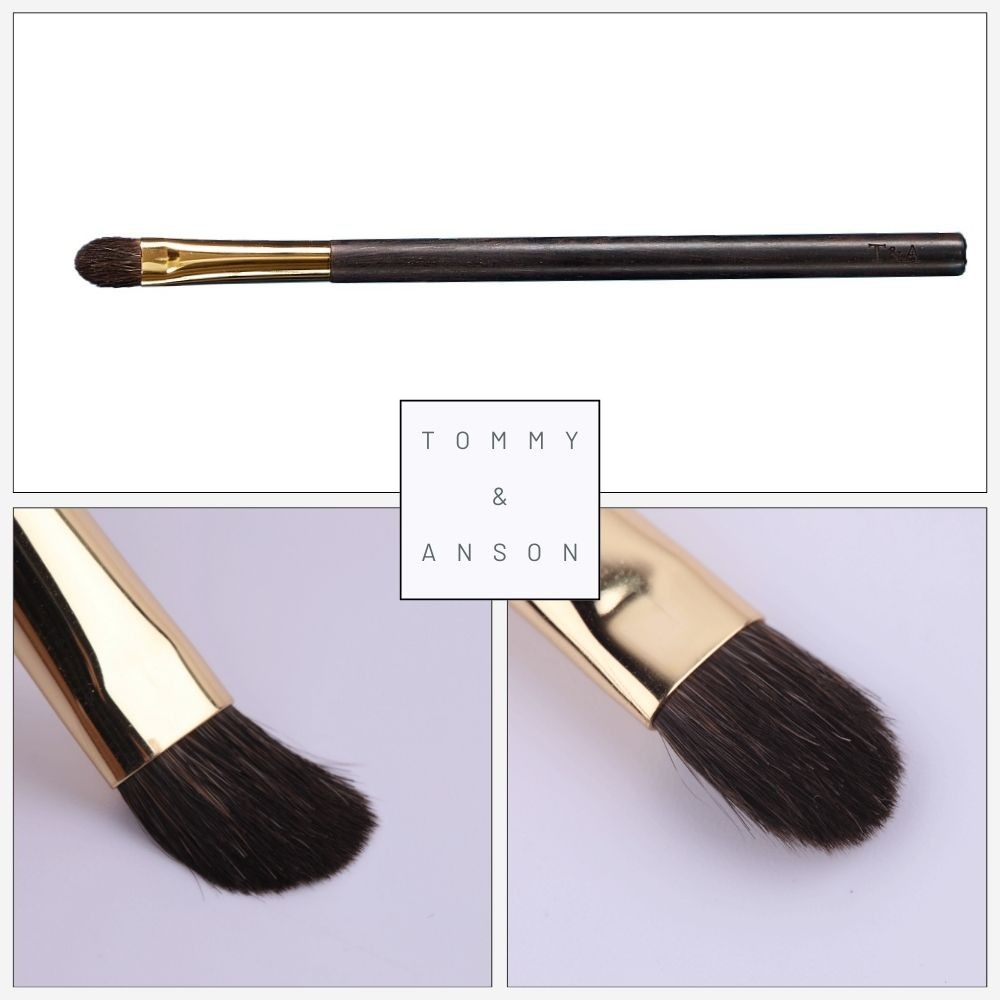 【貴婦級暈染】Tommy&Anson 灰鼠毛眼影刷 手工製作 100%灰鼠毛 不刺膚 專櫃級妝感 台灣品牌-細節圖7