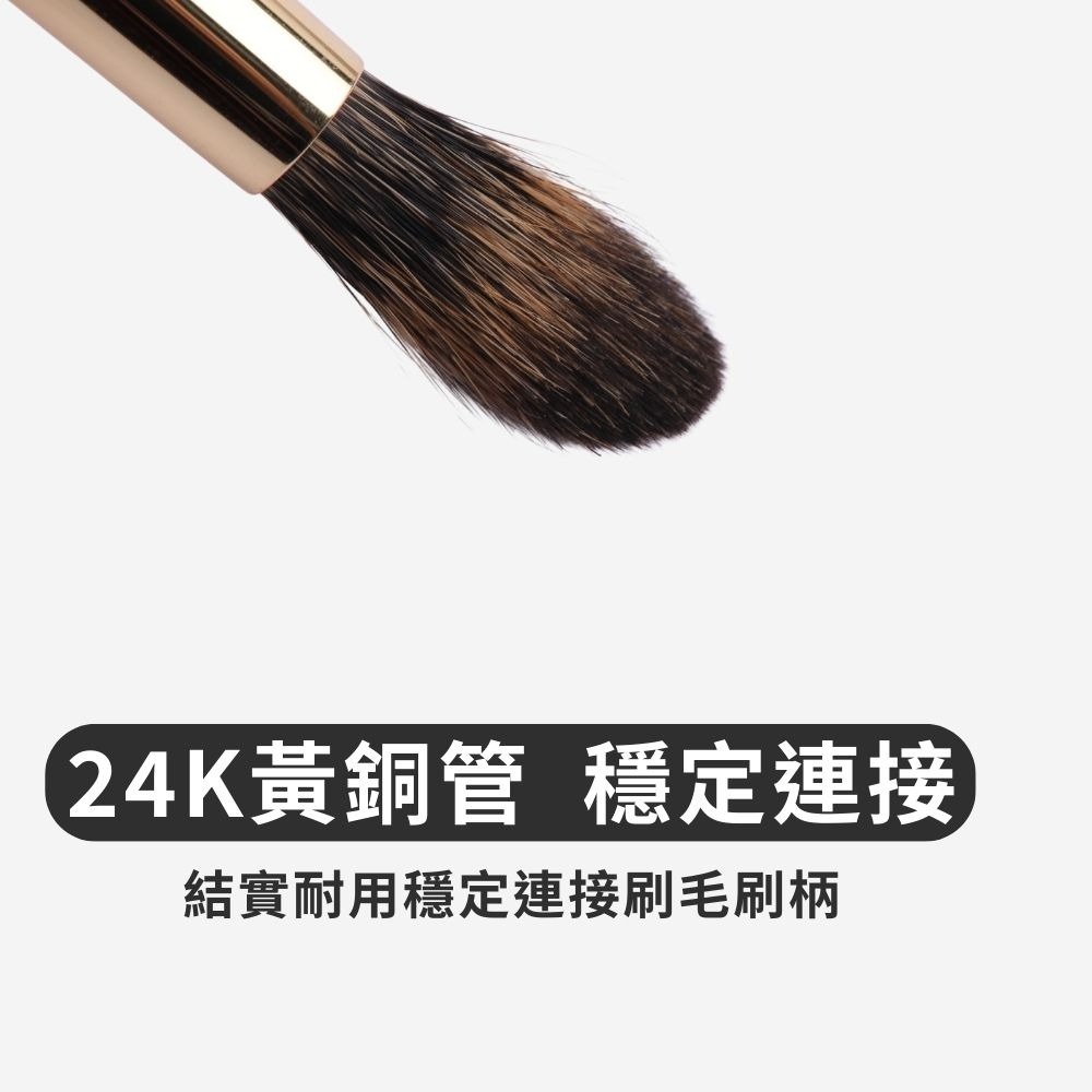 Tommy&Anson松鼠毛蠟燭形暈染刷/鼻影刷/高光刷/眼窩暈染刷/手工製作/台灣品牌-細節圖6