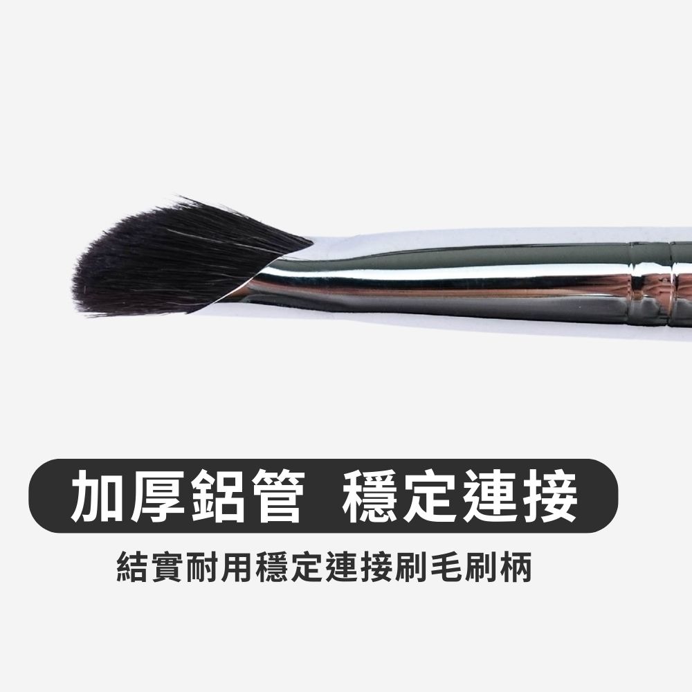 Tommy&Anson鐮刀指腹鋪色眼影刷 大號  細光鋒羊毛 不扎眼 暈染自然 眼影刷 台灣品牌-細節圖5