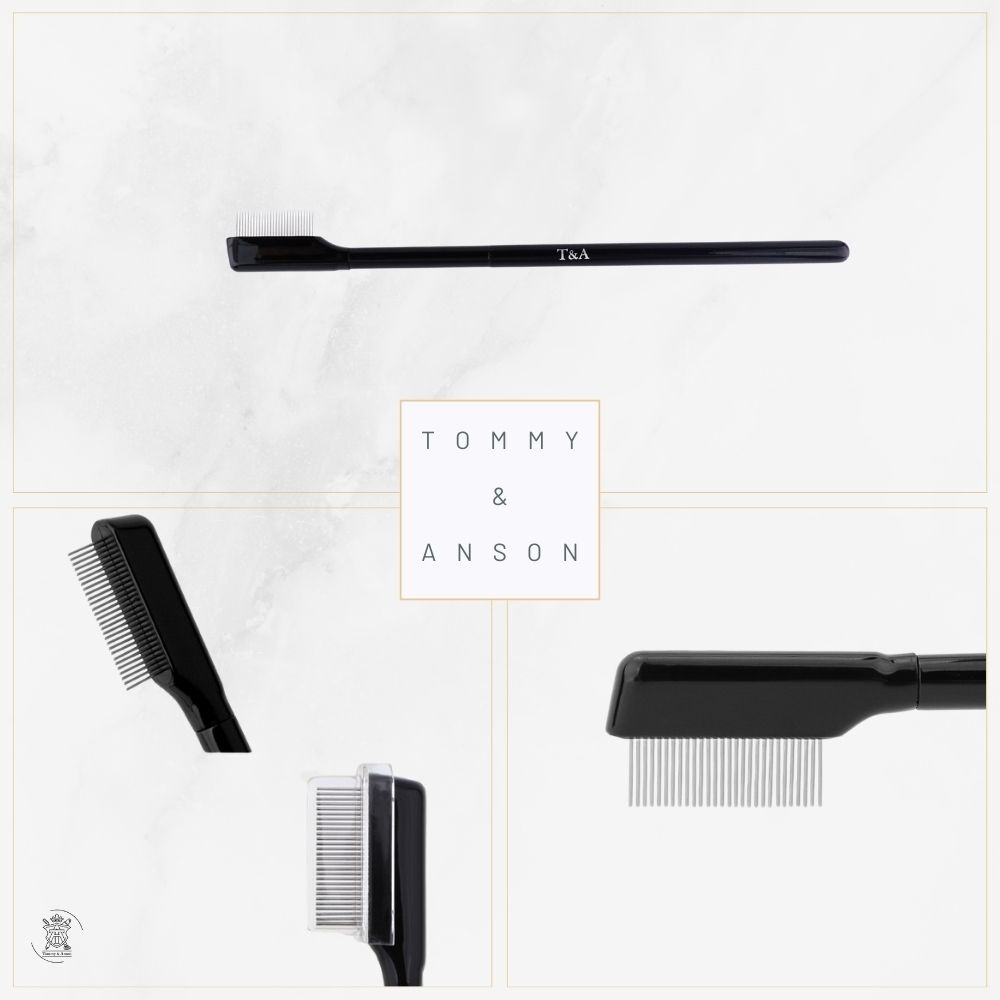 Tommy&Anson長柄睫毛鋼梳 不銹鋼睫毛梳 分開睫毛 梳理睫毛 台灣品牌-細節圖7