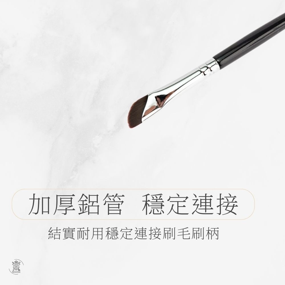 Tommy&Anson 鐮刀眼線刷｜極致薄片、精準勾勒貓眼/下睫毛，刀鋒化纖毛不分岔 眼影畫眼線必備 台灣品牌-細節圖6