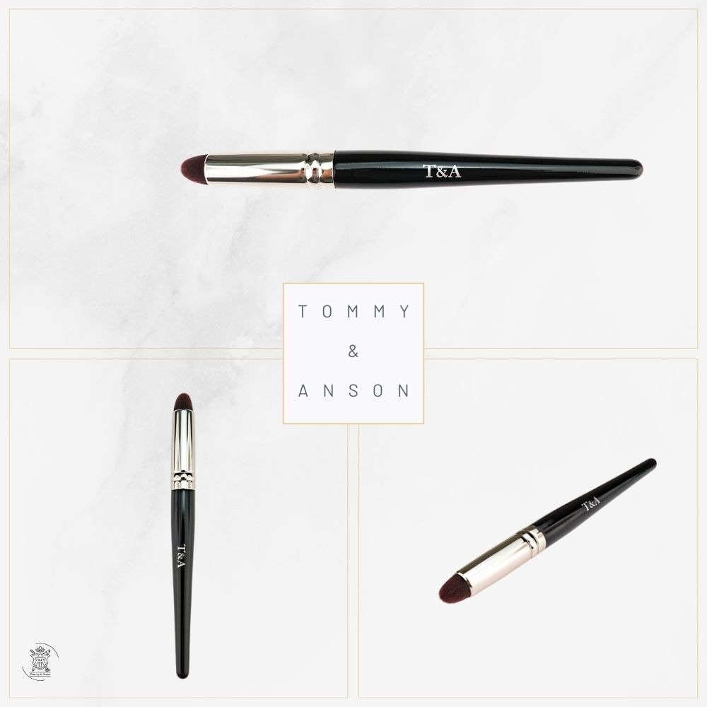 Tommy&Anson 子彈頭遮瑕刷｜尖錐設計精準狙擊斑點、痘印，不吃粉細節遮瑕刷 專業化妝師必備 台灣品牌-細節圖7