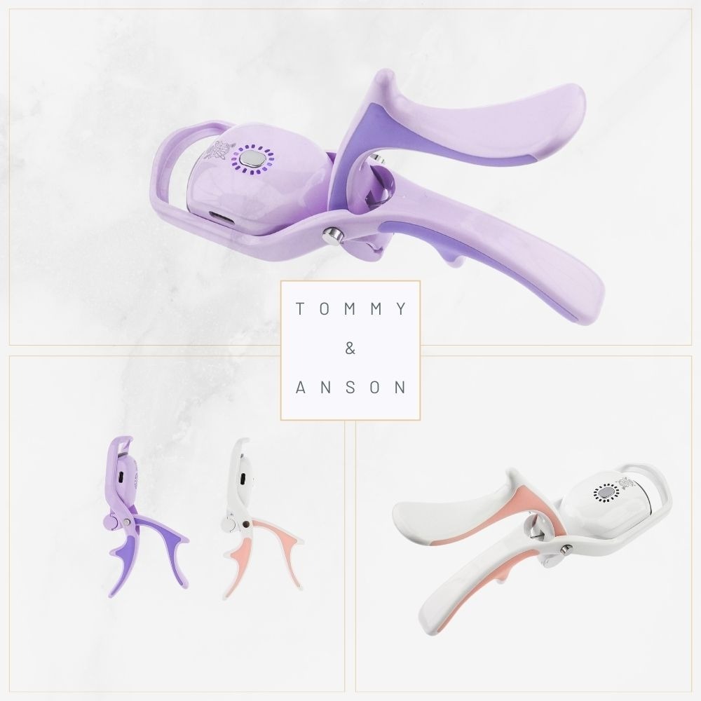 Tommy&Anson 夾燙一體電燙睫毛器｜三段溫控、Type-C快充，不傷睫毛持久捲翹 手殘黨救星 台灣品牌-細節圖8