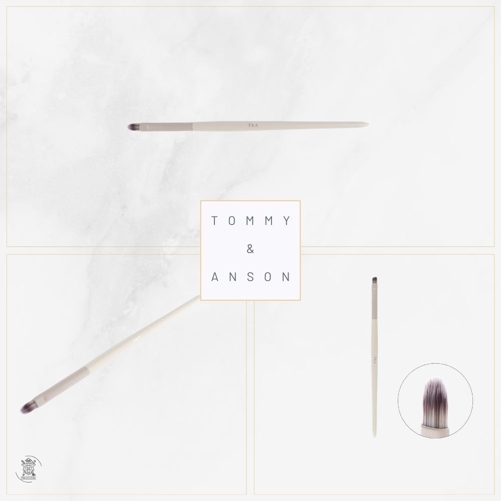 Tommy&Anson兩用舌形刷/遮瑕刷/唇刷/舌形刷形/親膚柔軟/暈染自然/一刷兩用/台灣品牌-細節圖7