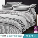 【艾唯家居】床包+枕套 雙人 40支天絲™萊賽爾(雙人床包+2枕頭套) 單人 加大 特大 床單 床包組 台灣製-規格圖11