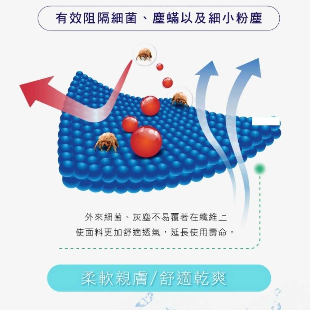 【艾唯家居】鋪棉兩用被 6x7被套 銀離子抗菌防蹣 四季被 冷氣被 涼被 鋪棉被套 被單 棉被 被子 雙人 台灣製-細節圖7