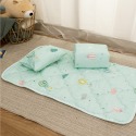 【艾唯家居】極柔涼感兒童睡墊三件組 萊賽爾纖維 3M吸濕排汗 兒童/幼兒園/幼稚園/睡袋/午睡/午休/涼被/童枕/台灣製-規格圖11