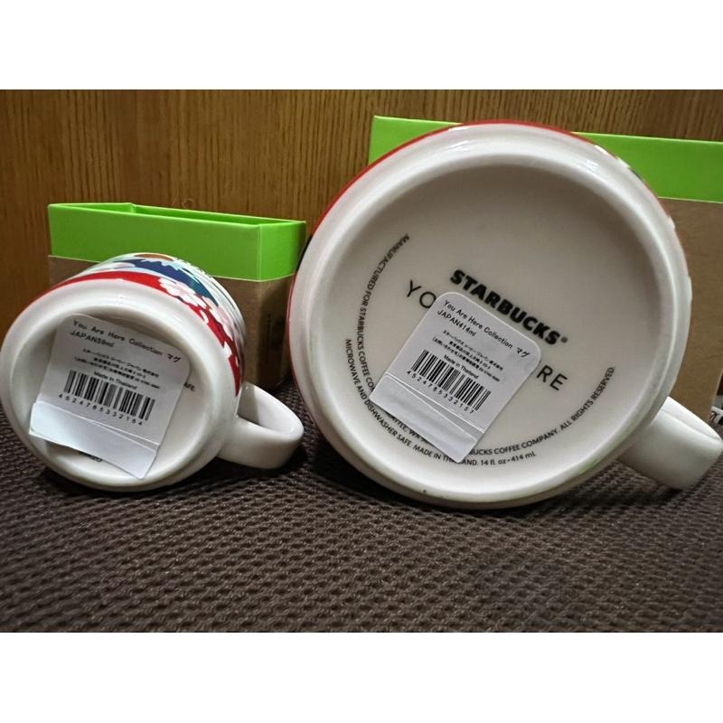 【日本舞鶴馬】日本境內星巴克商品 全新未使用 日本Starbucks You Are Here 日本限定 馬克杯-細節圖2