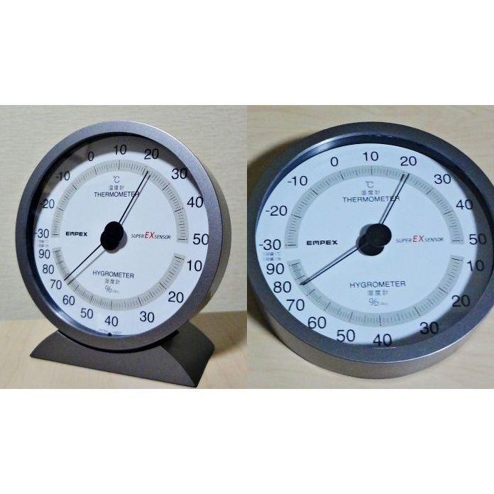 【日本舞鶴馬】~現貨即出~ 日本境內販售商品 日本製 EMPEX 立式/壁掛式 底座可拆 高精度高品質 溫溼度計-細節圖5