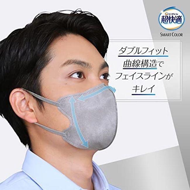 【94iNippon】現貨即出 日本境內販售 超快適 Smart Color 美型口罩 時尚穿搭 顯小臉 男女通用-細節圖6