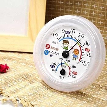 【日本舞鶴馬】現貨~日本境內販售商品 日本製 TR-103W CRECER 流感中暑對策溫濕度計 立式 / 壁掛式-細節圖2