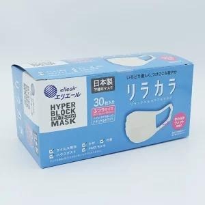 【日本舞鶴】現貨 日本境內販售 日本製 大王製紙 成人標準 珍珠白 口罩 30枚 獨特“軟貼合耳掛”久戴也舒適-細節圖3