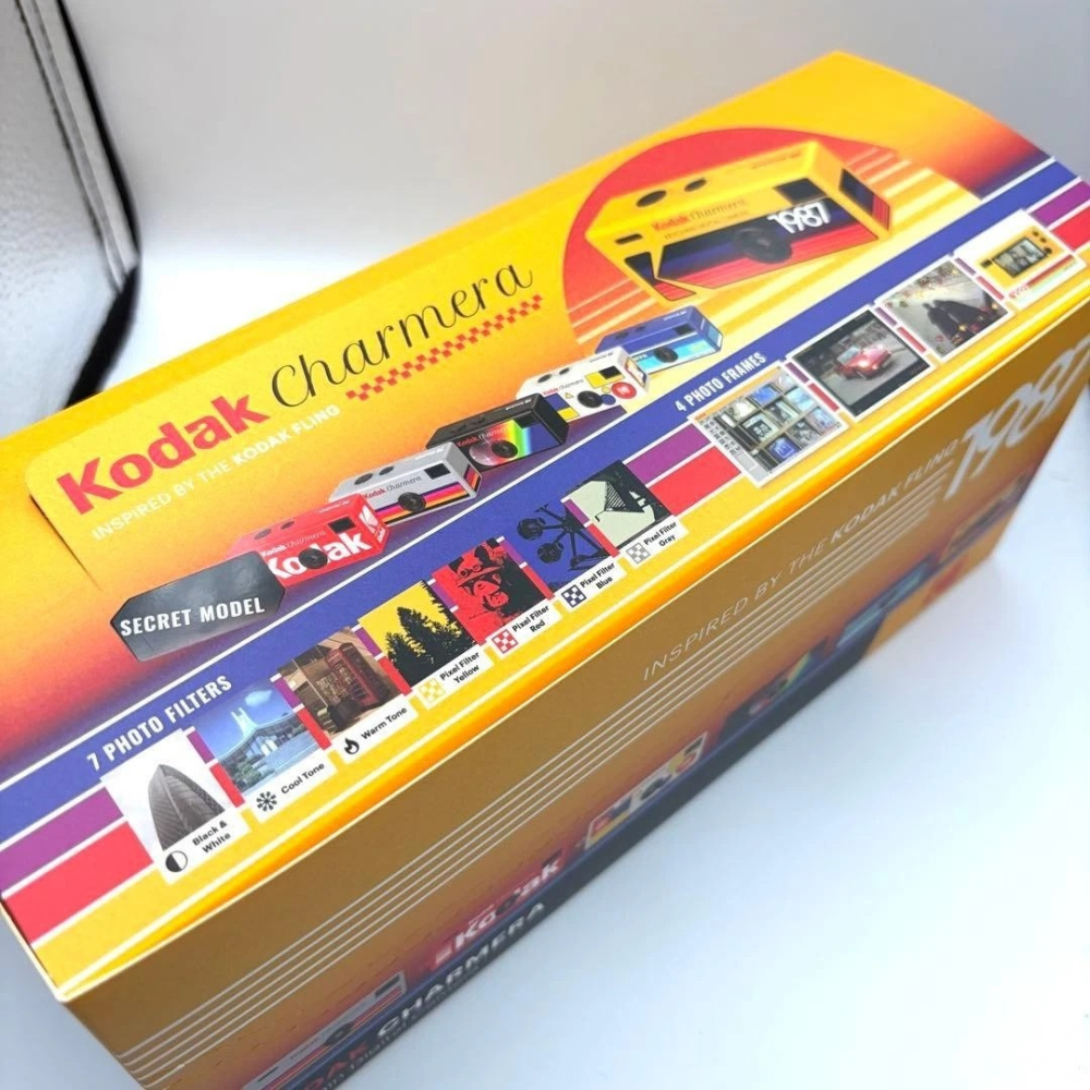 【柯達舞鶴馬】代購 ~熱賣~新貨到~送32G卡 老柯達 KODAK charmera 鑰匙圈數位相機盲盒 數位相機鑰匙圈-細節圖9