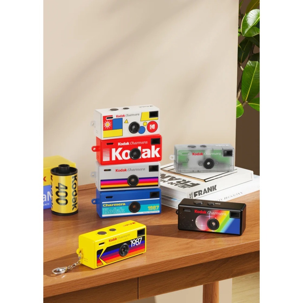 【柯達舞鶴馬】代購 ~熱賣~新貨到~送32G卡 老柯達 KODAK charmera 鑰匙圈數位相機盲盒 數位相機鑰匙圈-細節圖3