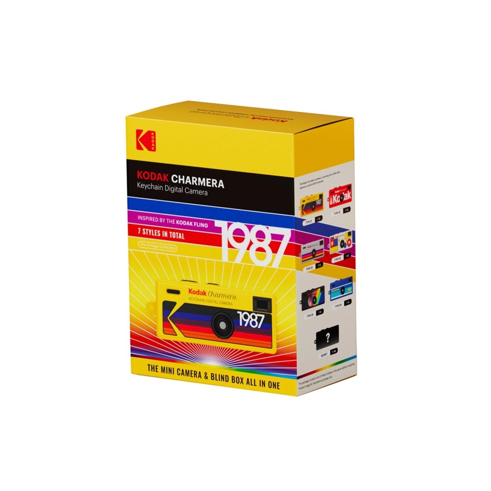 【柯達舞鶴馬】代購 ~熱賣~新貨到~送32G卡 老柯達 KODAK charmera 鑰匙圈數位相機盲盒 數位相機鑰匙圈-細節圖10