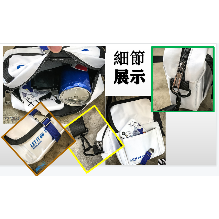 現貨 防水斜掛包 / 旅遊小包 / 中性單肩包 / 日系斜包-細節圖3