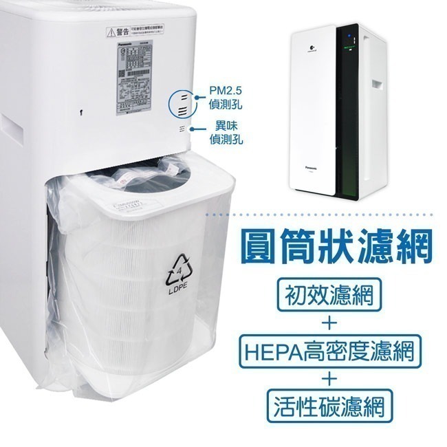 【Panasonic國際牌】nanoe™ X空氣清淨機(適用6-13坪) F-P50LH-細節圖7