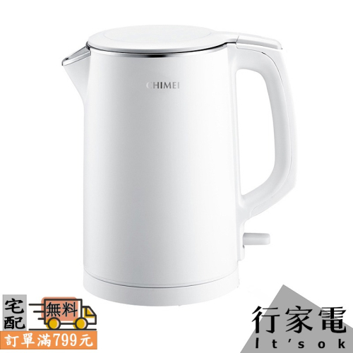 【CHIMEI奇美】1.5L三層防燙不鏽鋼快煮壺 KT-15GP00