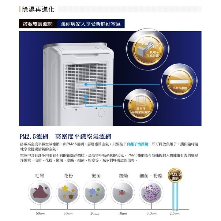 【HITACHI日立】10公升舒適節電除濕機(玫瑰金) RD-200HG-細節圖4