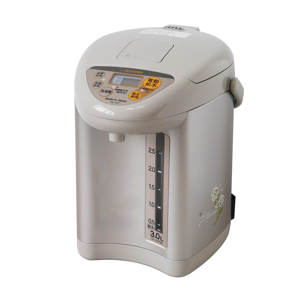 【ZOJIRUSHI象印】3.0L微電腦三段定溫電熱水瓶 CD-JUF30-細節圖2