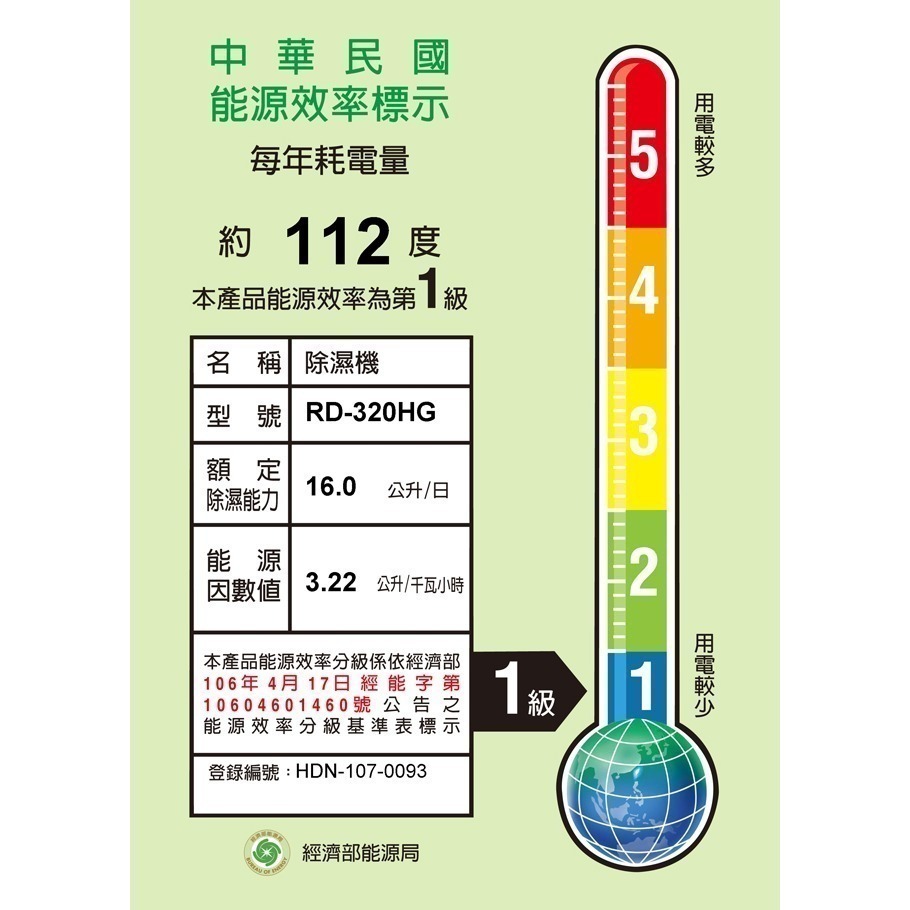 【HITACHI日立】16公升舒適節電除濕機(玫瑰金) RD-320HG-細節圖10