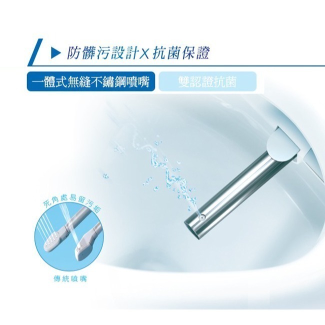 【Panasonic國際牌】纖薄美型瞬熱式溫水洗淨便座 免治馬桶座 DL-RPTK10TWS-細節圖6