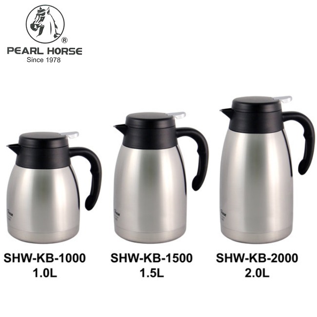 【Pearl Horse寶馬牌】不鏽鋼保溫壺 SHW-KB-1000/SHW-KB-1500/SHW-KB-2000-細節圖7