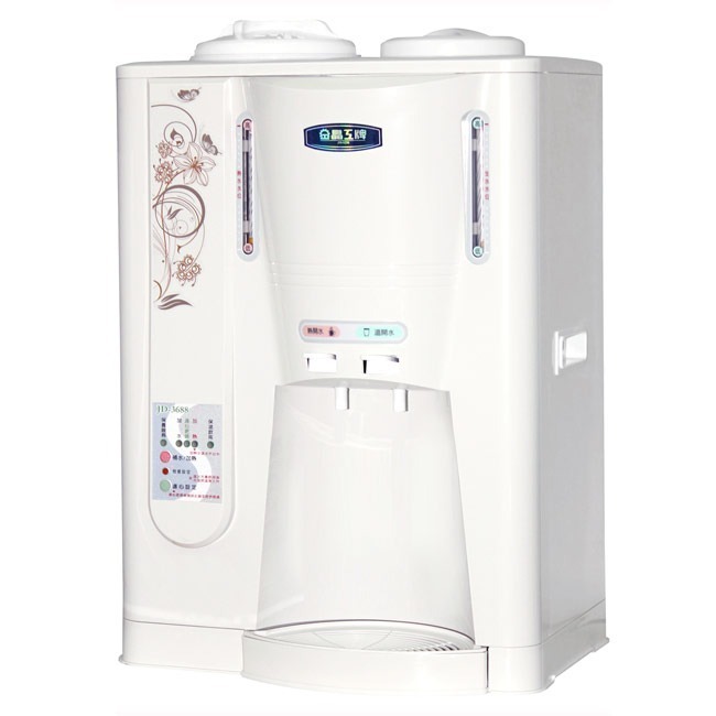 【晶工牌】10.5L省電科技溫熱全自動開飲機 JD-3688-細節圖2