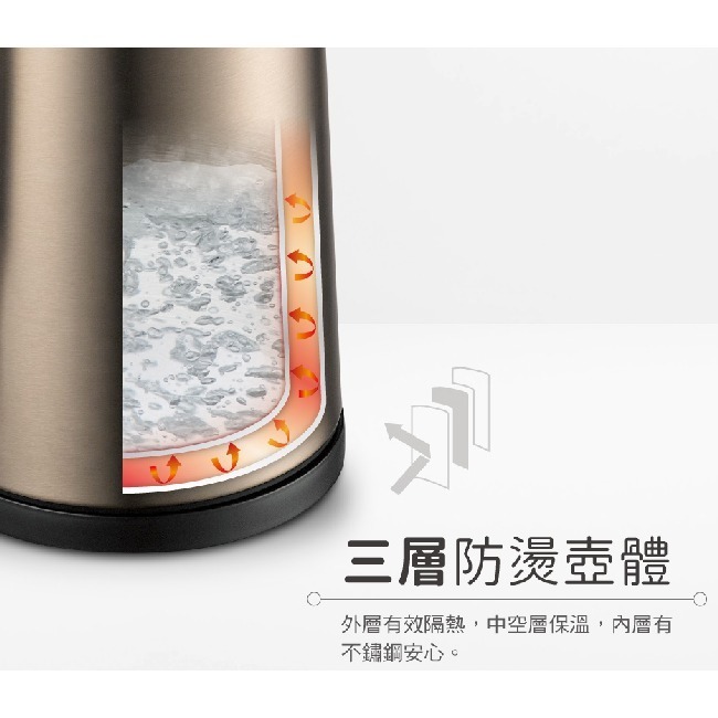 【CHIMEI奇美】1.7L大容量不鏽鋼快煮壺 KT-17MS05-細節圖8