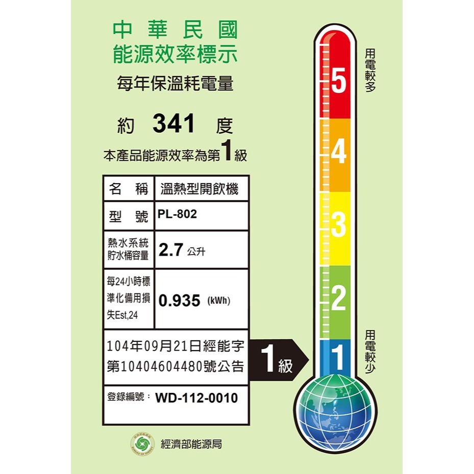 【POLAR普樂】不鏽鋼溫熱開飲機 PL-802-細節圖9