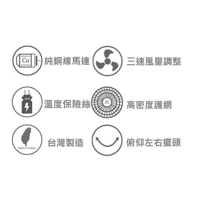 【東亮牌】16吋雙拉壁掛扇 S-1685H-細節圖4