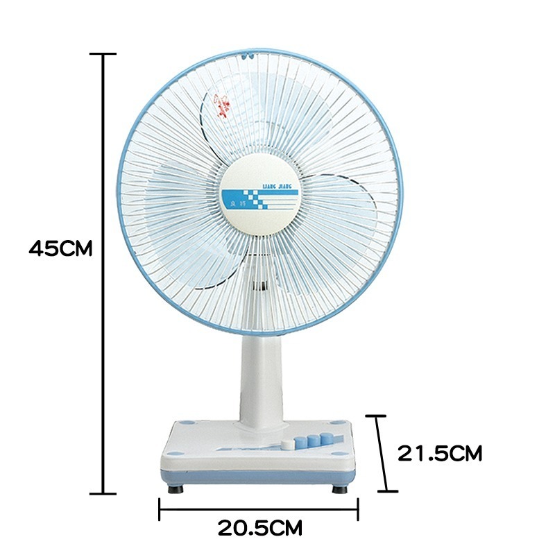 【良將牌】10吋三段風桌扇(隨機色出貨) LJ-106-細節圖3