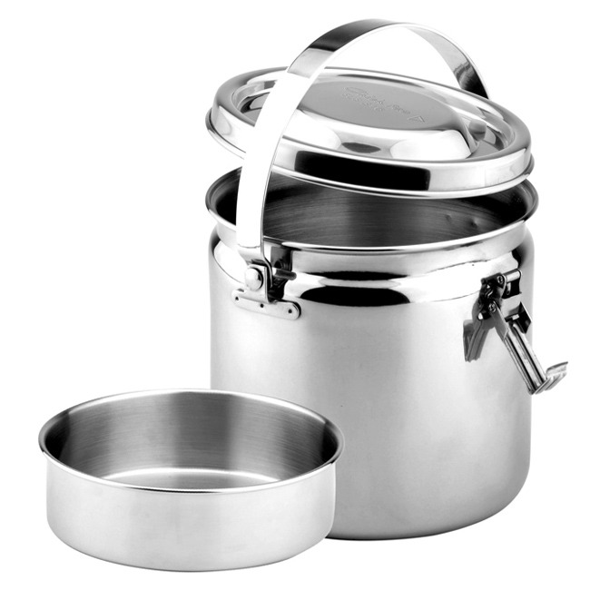 【潔豹】健康316不鏽鋼雙層密封提鍋14cm-細節圖2