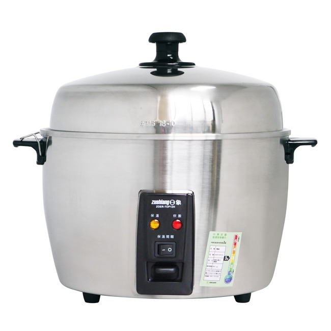 【zushiang日象】12人份全機316不鏽鋼養生電鍋 ZOER-TOP12H-細節圖2