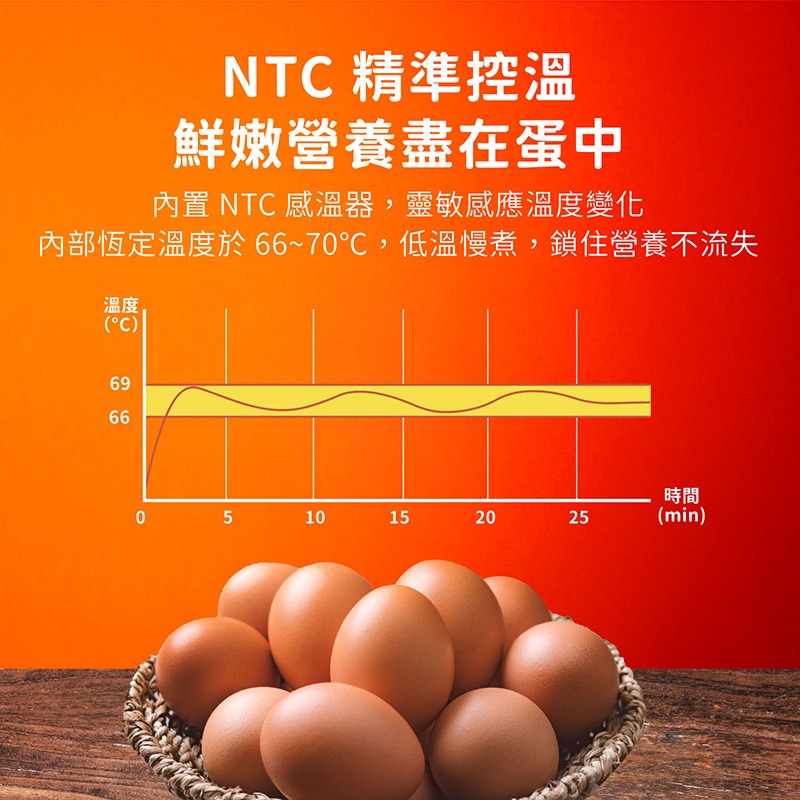 【AIWA愛華】多功能低溫煮蛋器 AS-ZDQ06-細節圖6