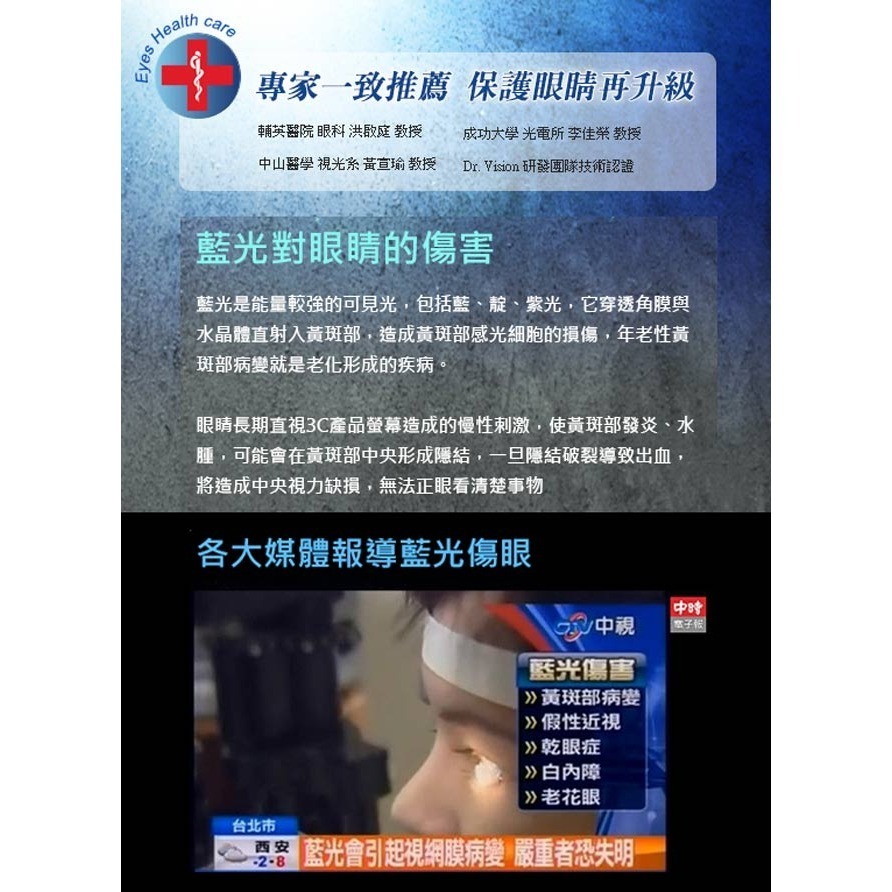 【藍光博士】24吋淡玫瑰高效能頂級抗藍光護目鏡 JN-24PLR 團購10入組-細節圖6