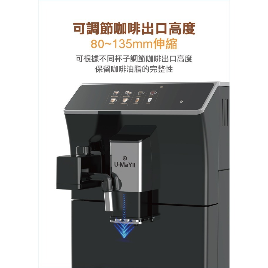 【U-MaYii優曼義】義式全自動智能型多功能咖啡機 IT-089-細節圖10