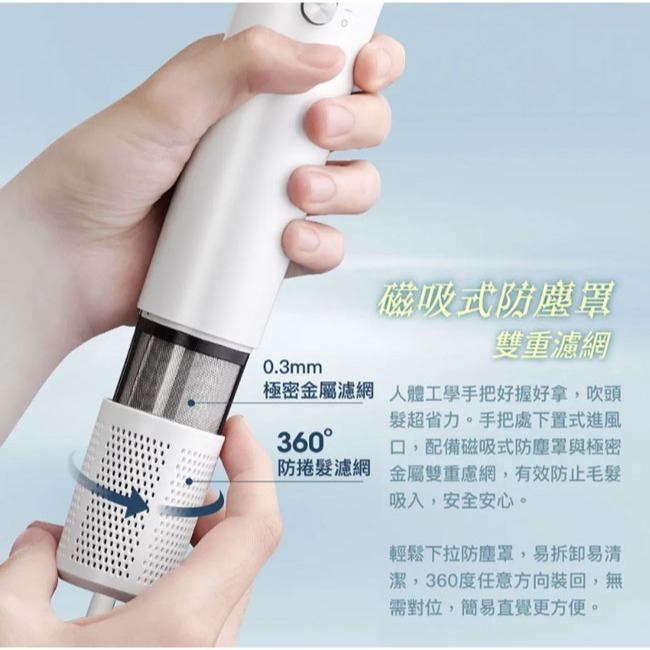 【CHIMEI奇美】高速負離子智能恆溫吹風機 HD-15HCN0-細節圖10
