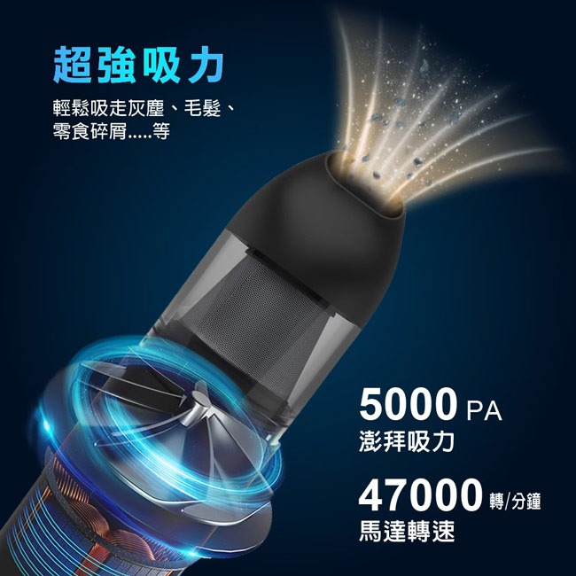 【BLAUPUNKT】USB手持無線吸塵器 BPH-V27DU-細節圖4