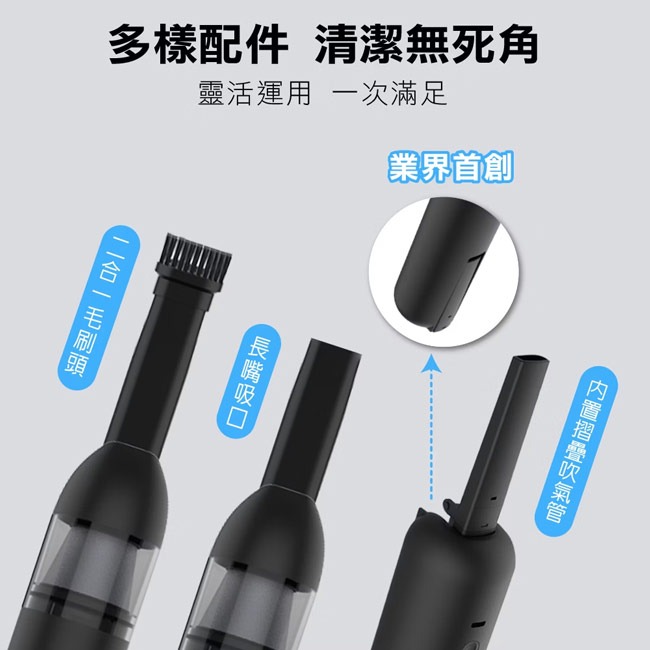 【BLAUPUNKT】USB手持無線吸塵器 BPH-V27DU-細節圖6