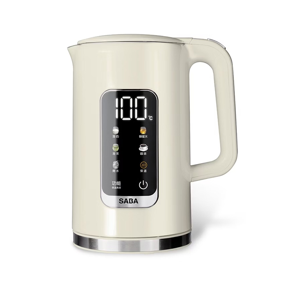 【SABA】1.7L 智能溫控快煮壺 SA-HK41-細節圖2