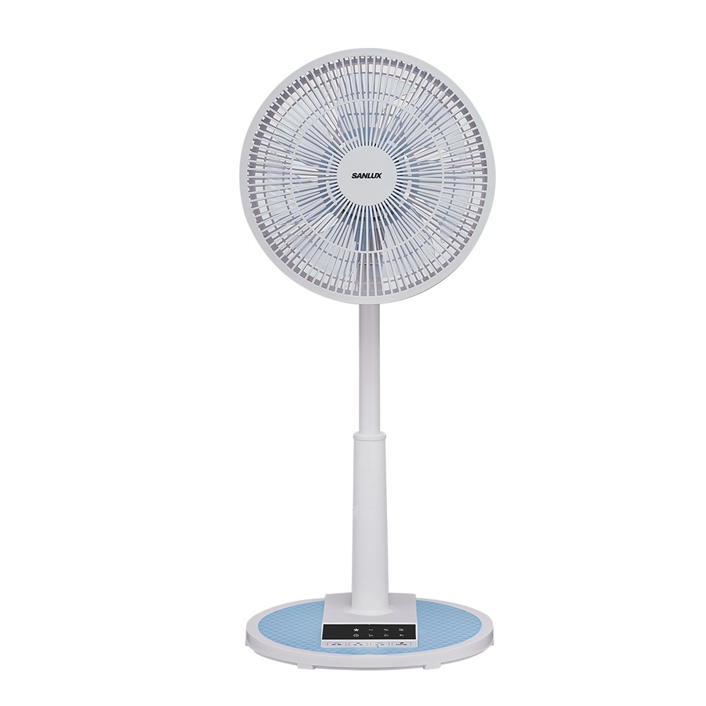 【SANLUX台灣三洋】12吋微電腦自然風遙控立扇(藍色) EF-T12AJ1-細節圖2