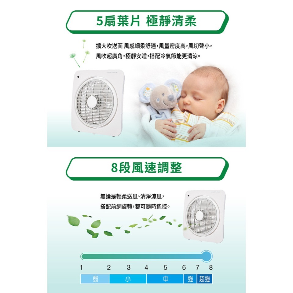 【SANLUX台灣三洋】12吋DC直流遙控箱扇 SBF-1200BD-細節圖4